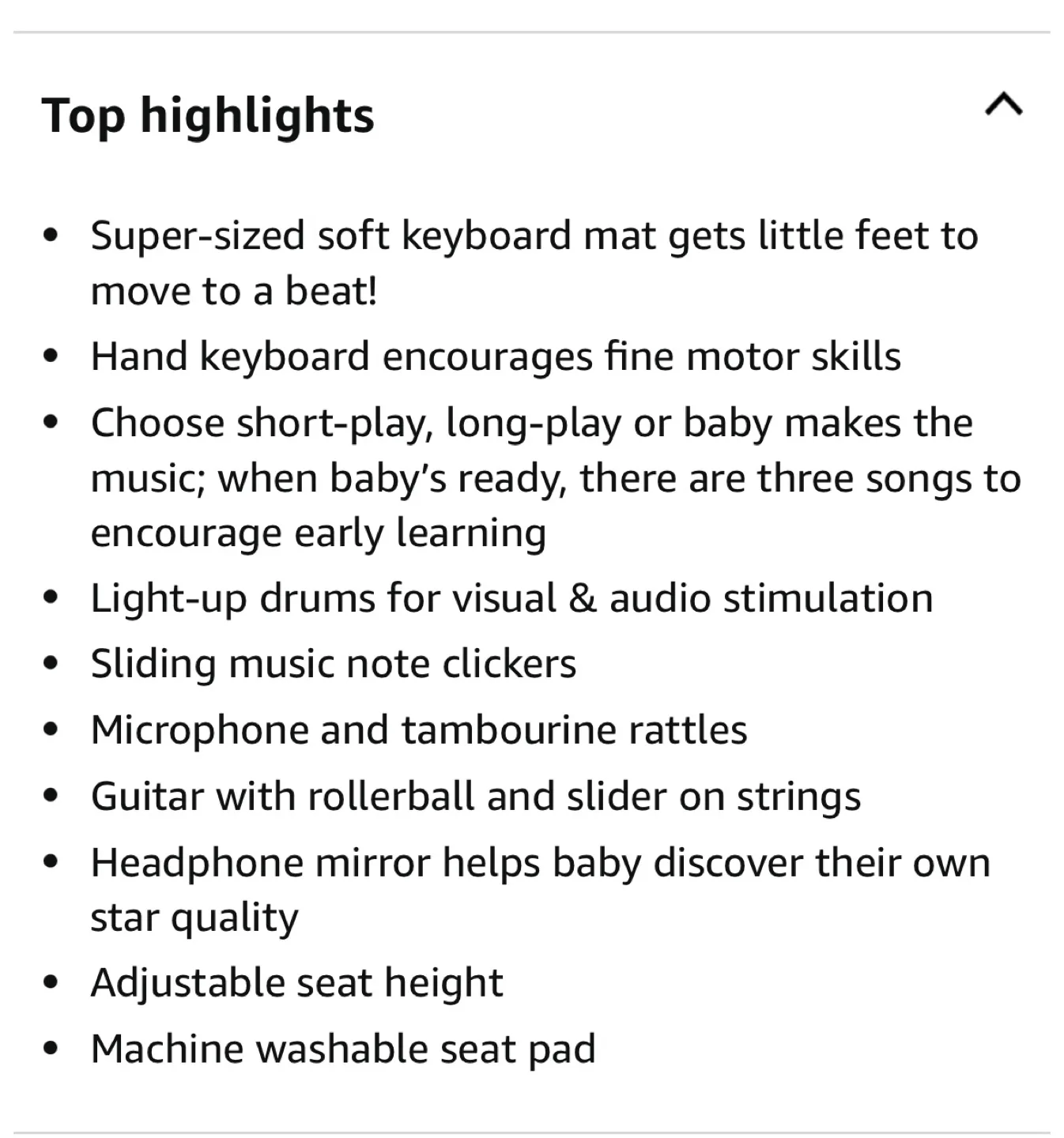 Fisher-Price 4-in-1 Step 'n Play Piano image indicator(6)