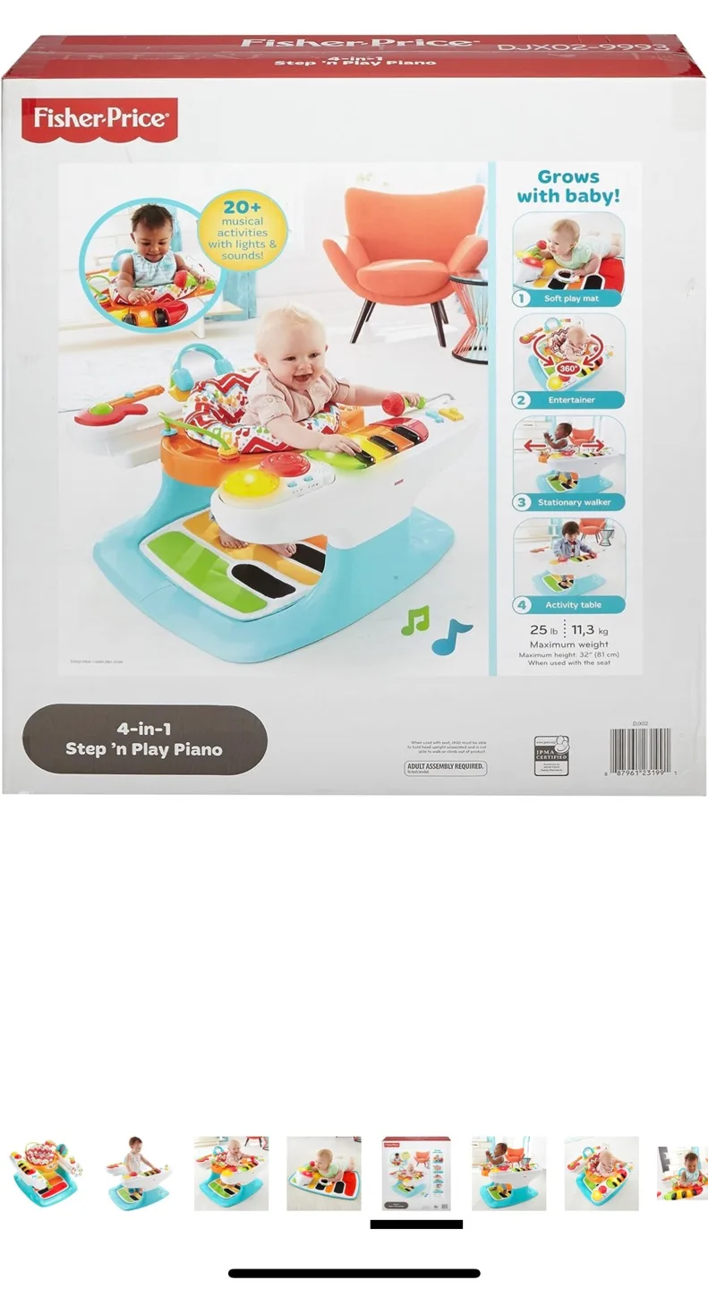 Fisher-Price 4-in-1 Step 'n Play Piano image indicator(5)