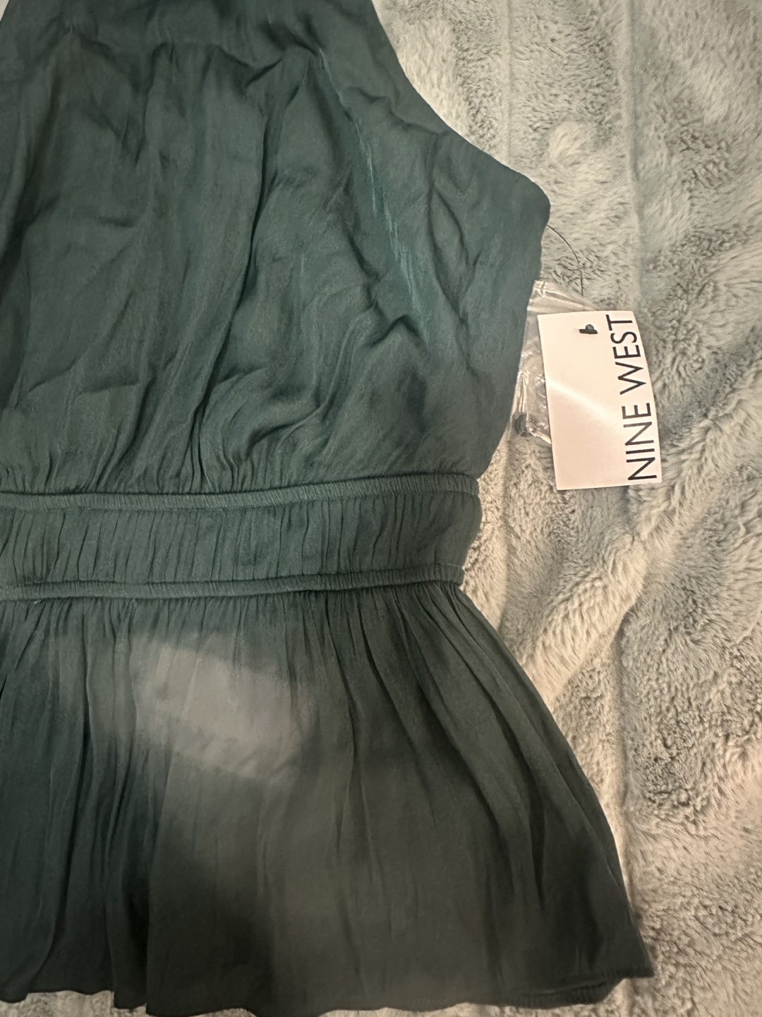Nine West Peplum Sleeveless Blouse - photo 3