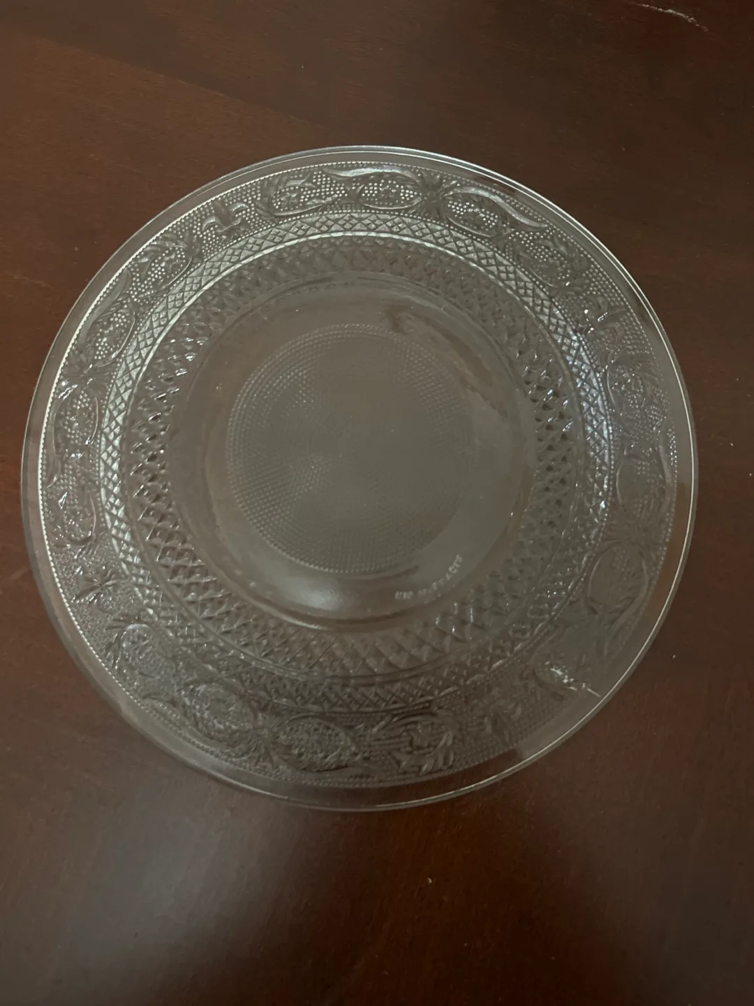 Vintage Glass Serving Plate image indicator(2)