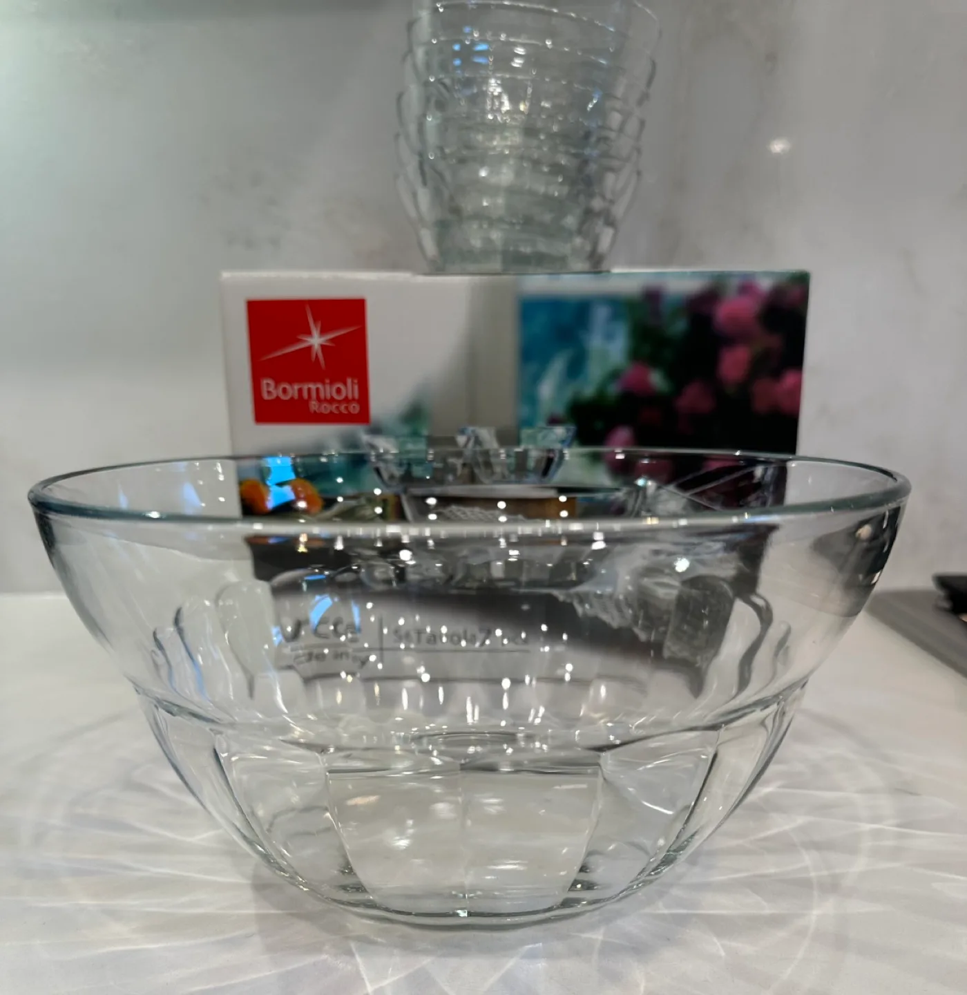 Bormioli Rocco Ercole Set Tavola 7 Piece Glass Bowls image indicator(3)
