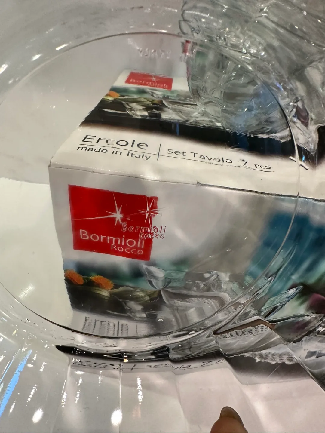 Bormioli Rocco Ercole Set Tavola 7 Piece Glass Bowls image indicator(5)