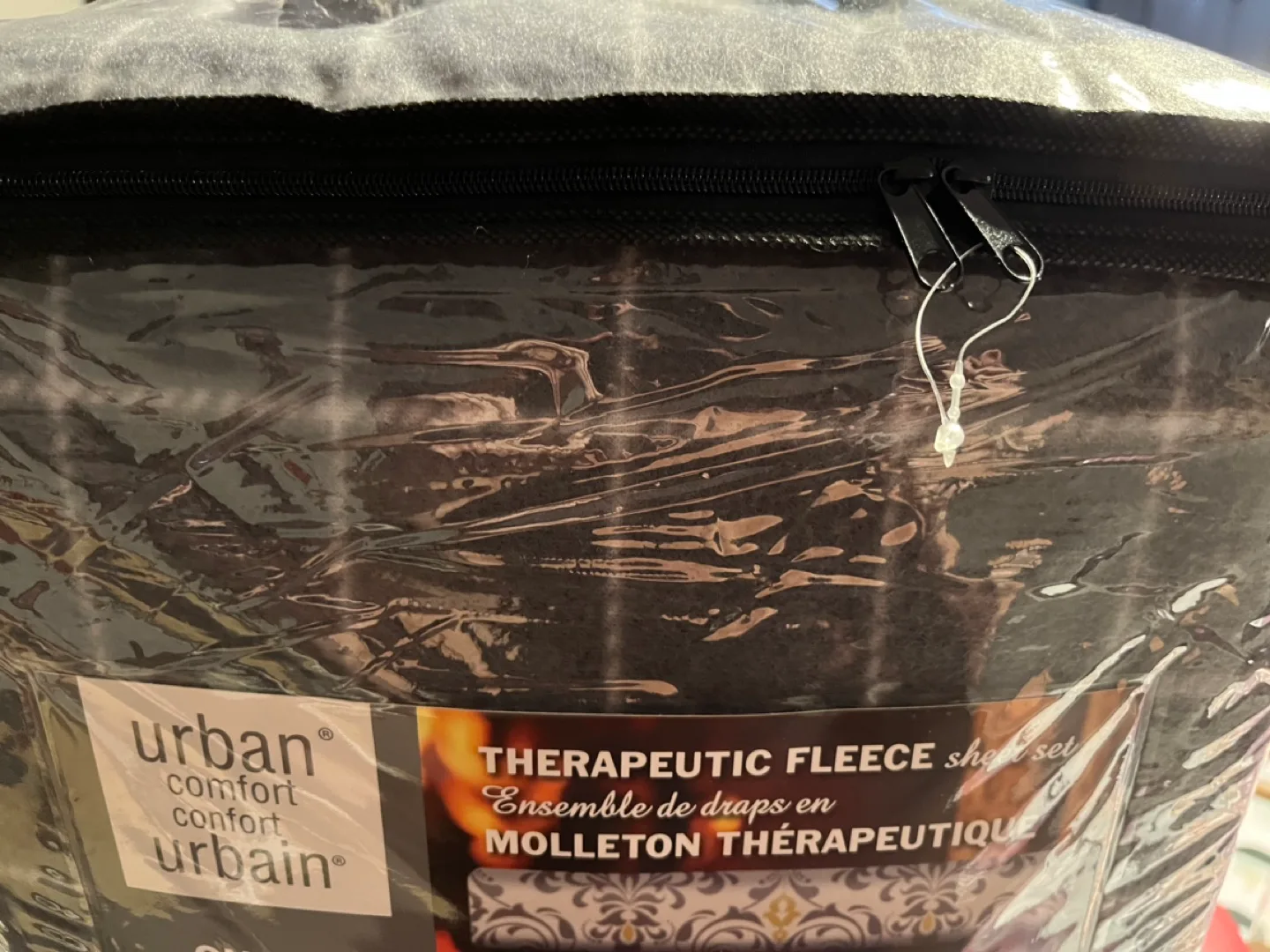 Urban Comfort Queen Therapeutic Fleece Sheet Set image indicator(4)