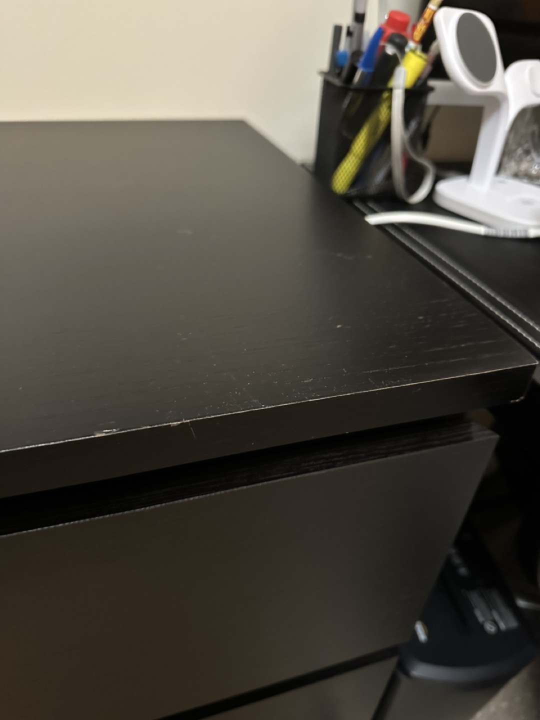 IKEA MALM BLACK 3-drawer dresser - photo 3