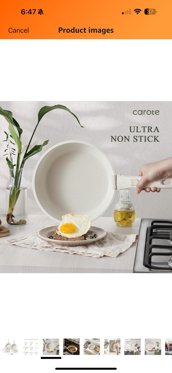 11 Piece Carote Cookware Set - photo 3