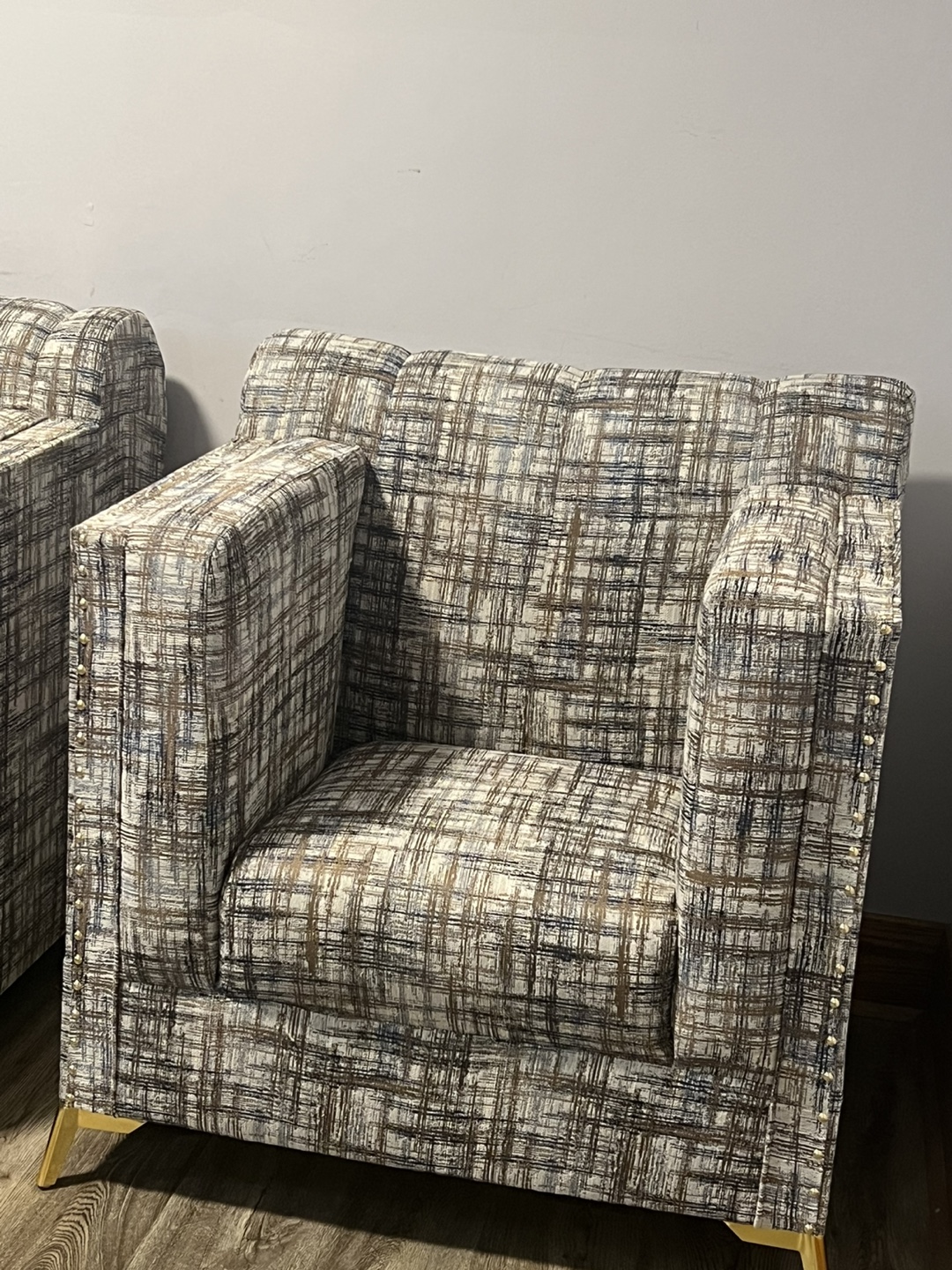 Brand New Sofa and Loveseat Set with single chair - photo 2