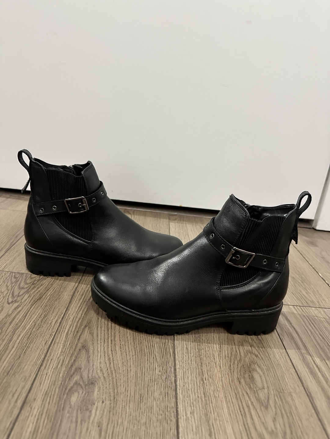 Blondo Waterproof Black Ankle Boots