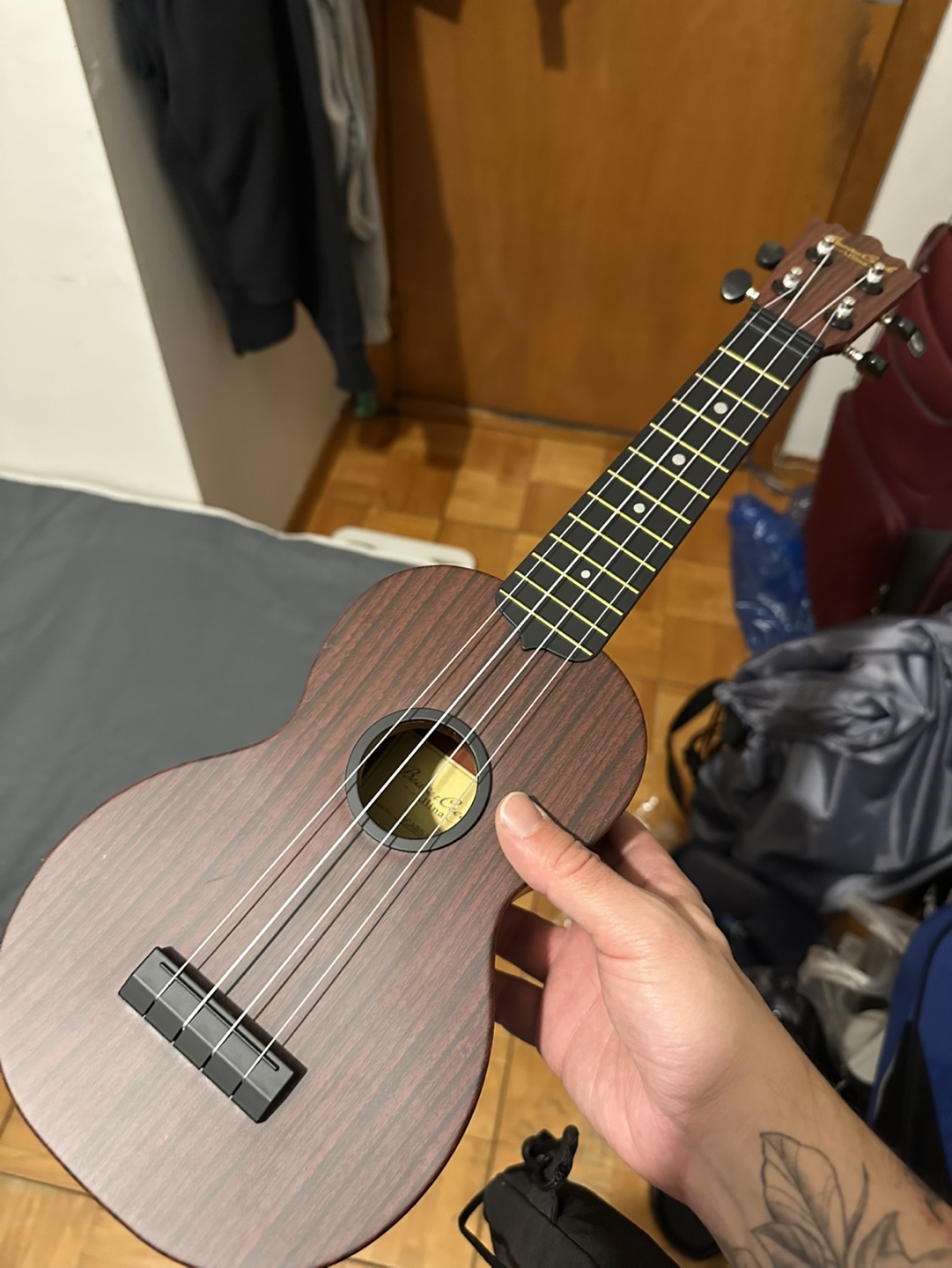Ukulele with Carrying Case