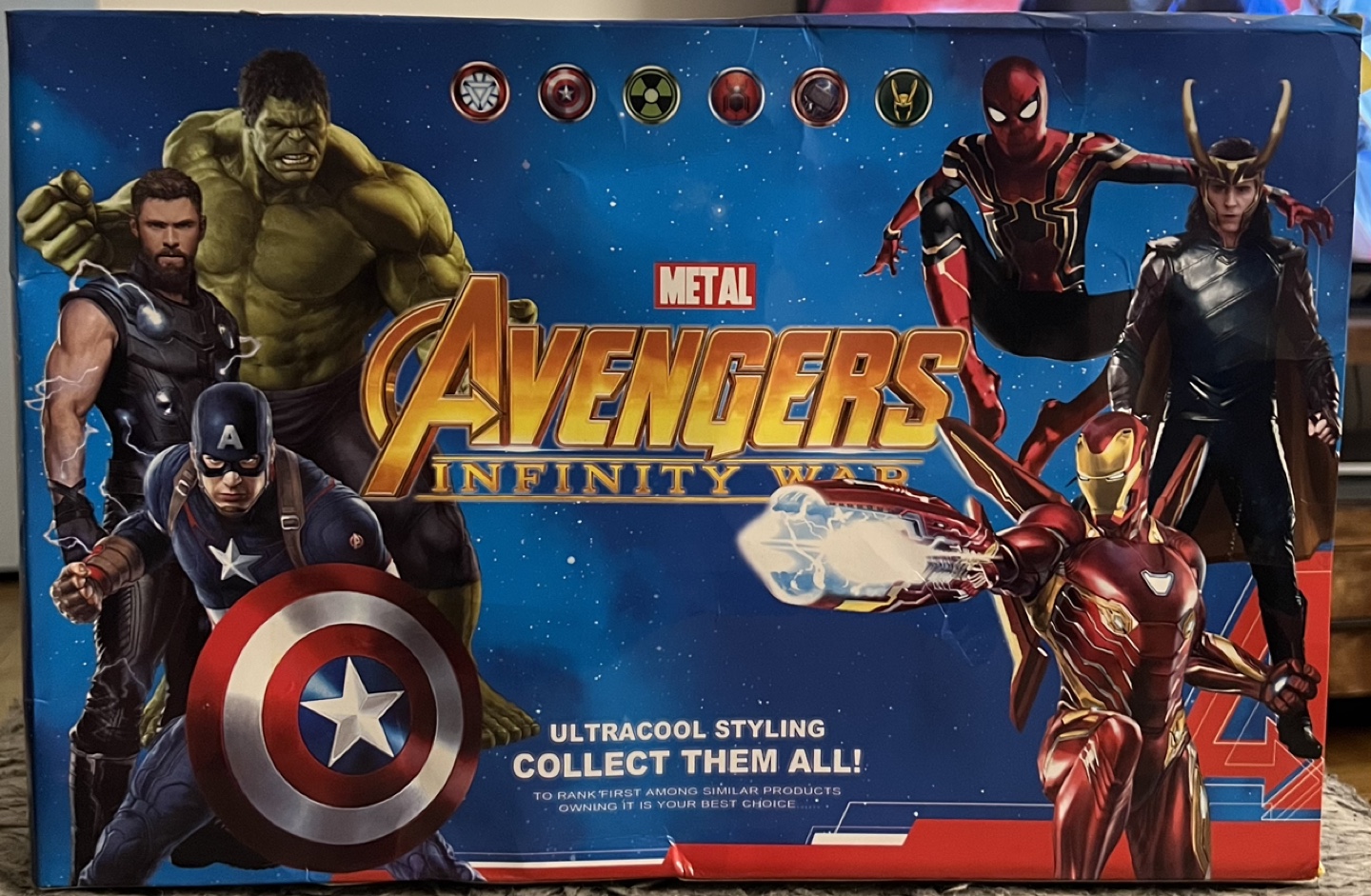 Avengers Infinity War Hot Wheels Die-Cast Vehicle Set - photo 3