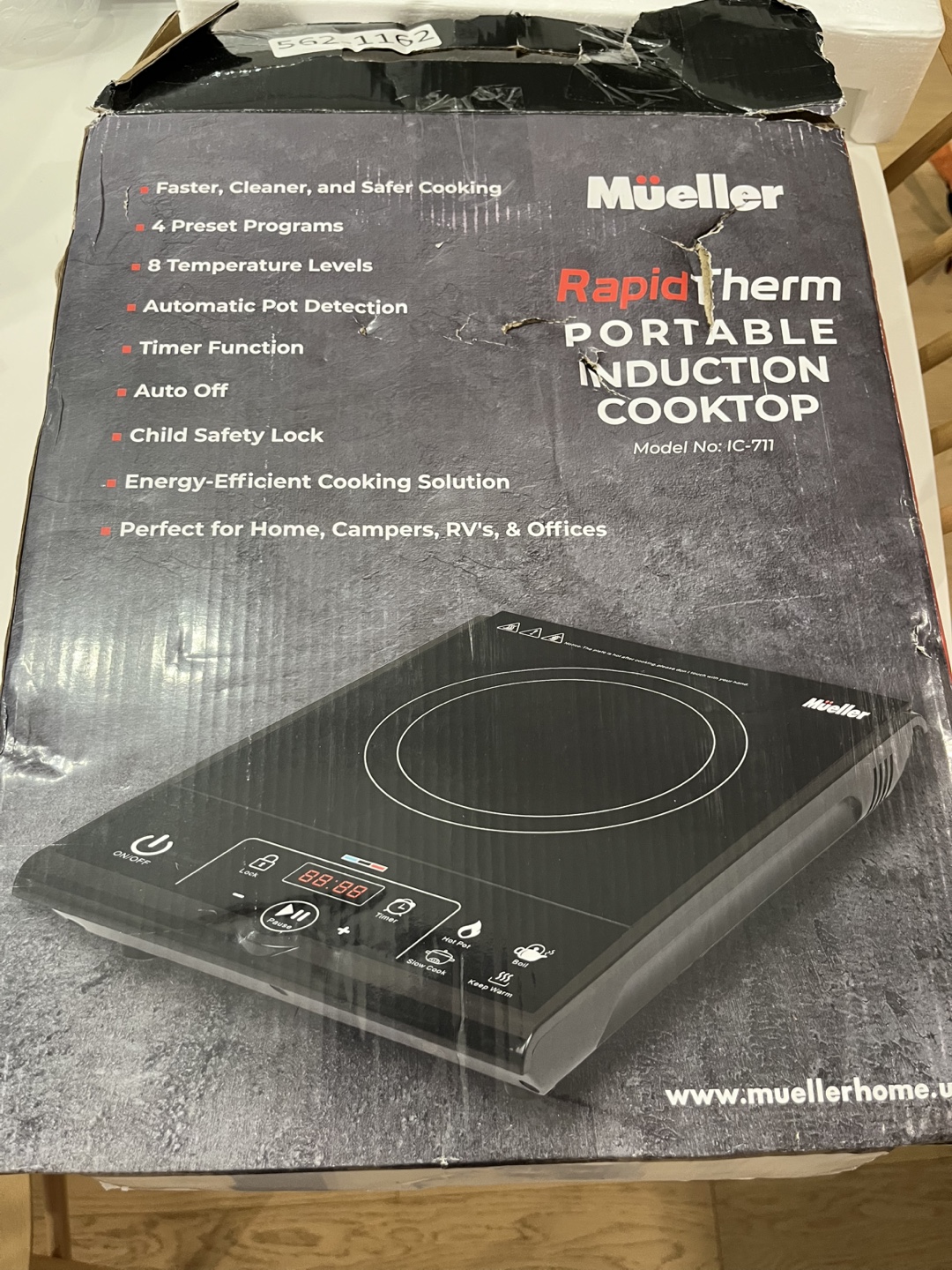 Mueller Rapidtherm Portable Induction Cooktop - photo 3