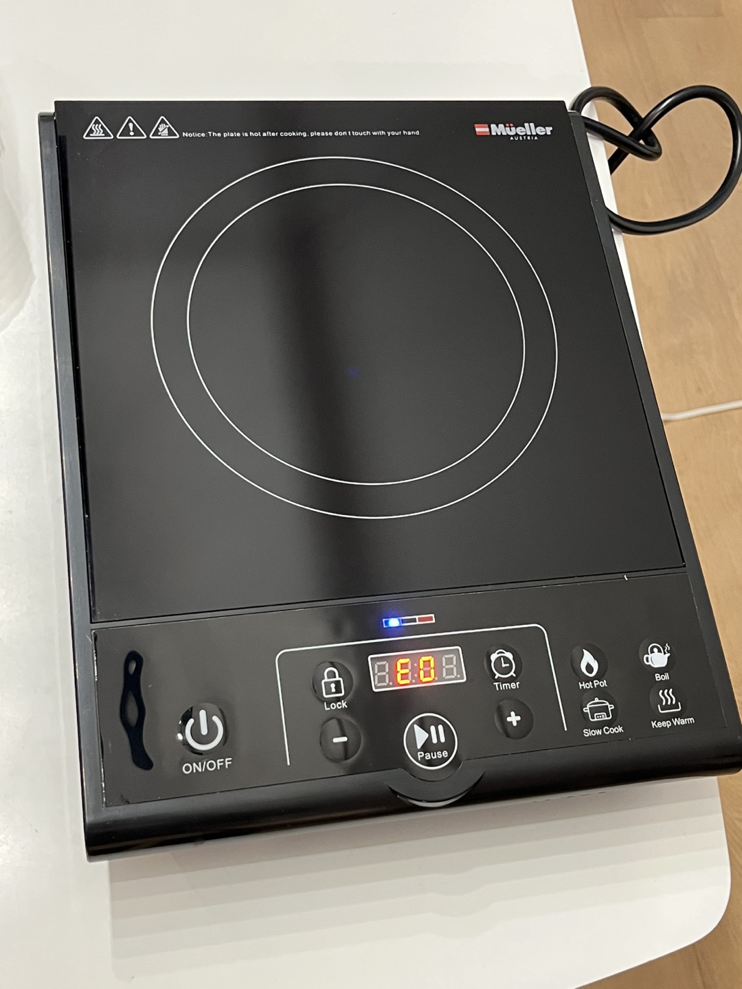 Mueller Rapidtherm Portable Induction Cooktop - photo 2