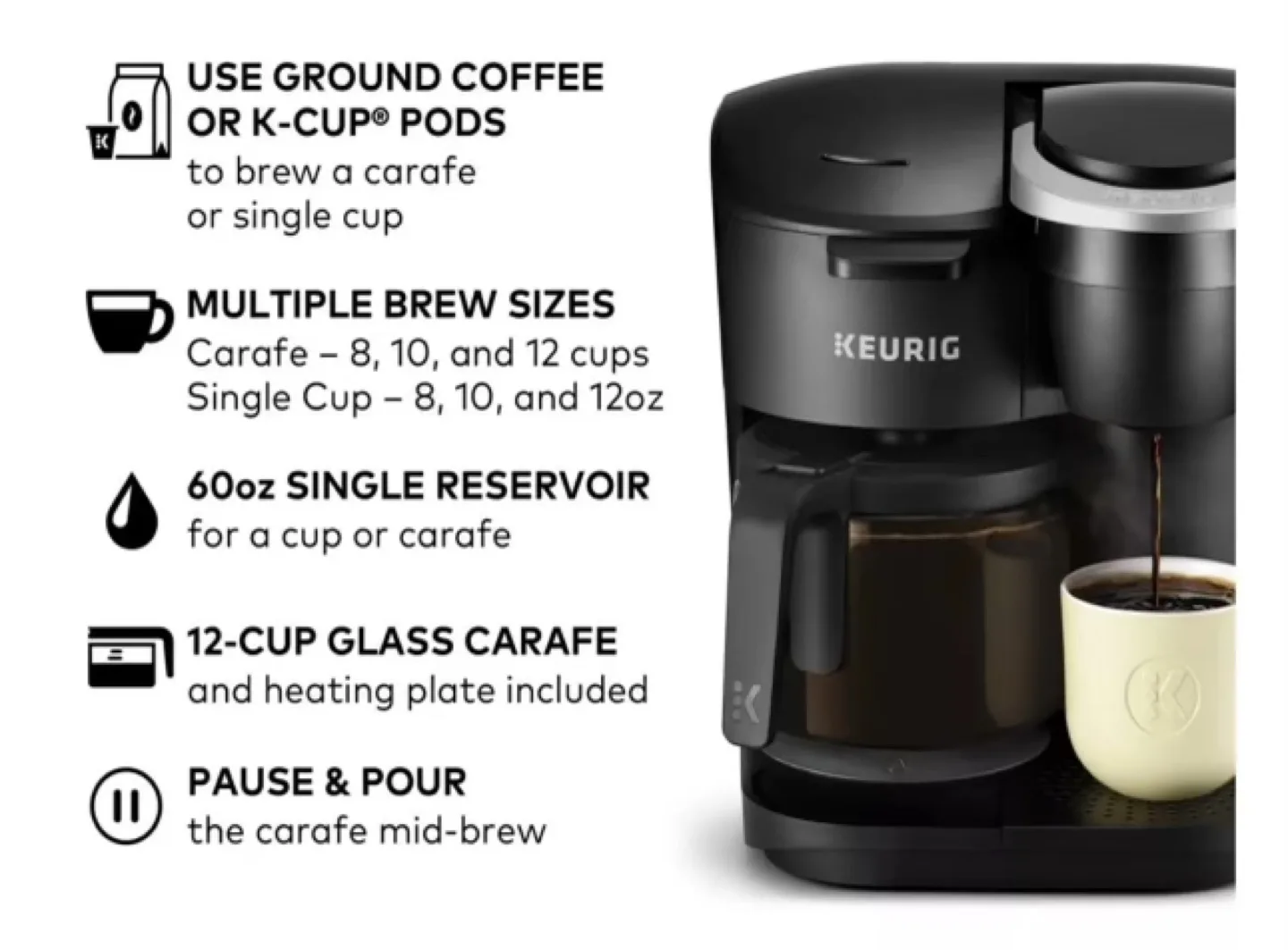 Keurig K-Duo Essentials Coffee Maker image indicator(5)