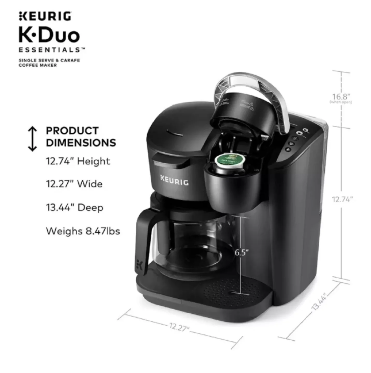 Keurig K-Duo Essentials Coffee Maker image indicator(4)