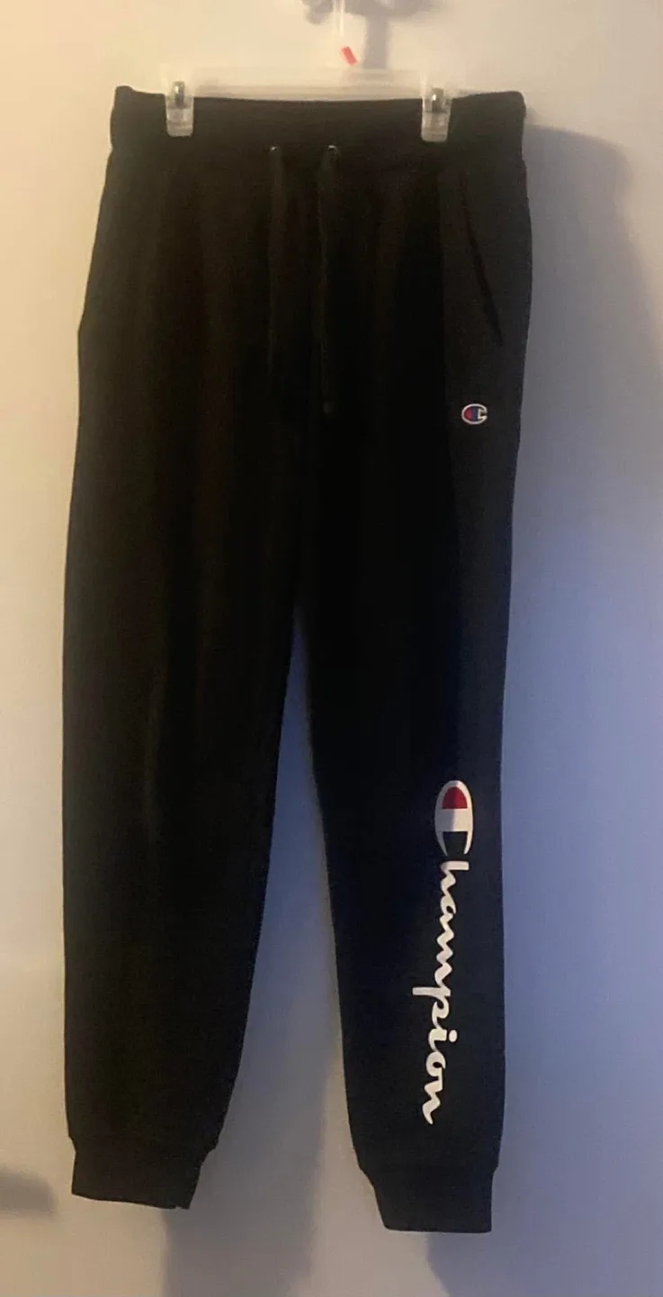 Champion Black Joggers image indicator(2)