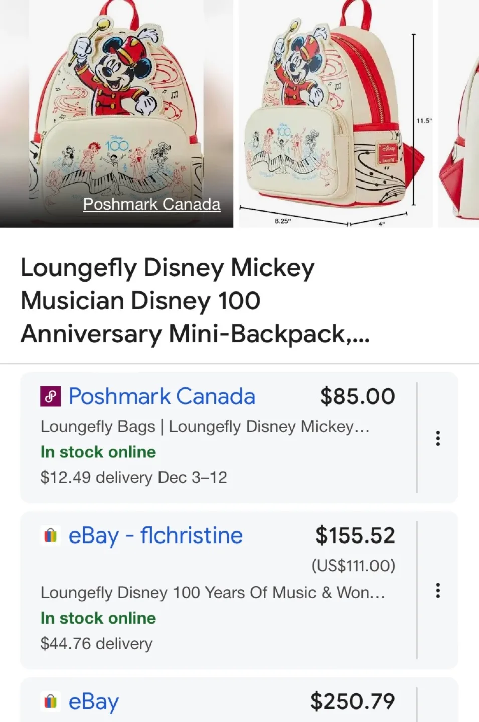 Loungefly Disney 100 Anniversary Backpack #thriftypicks image indicator(3)