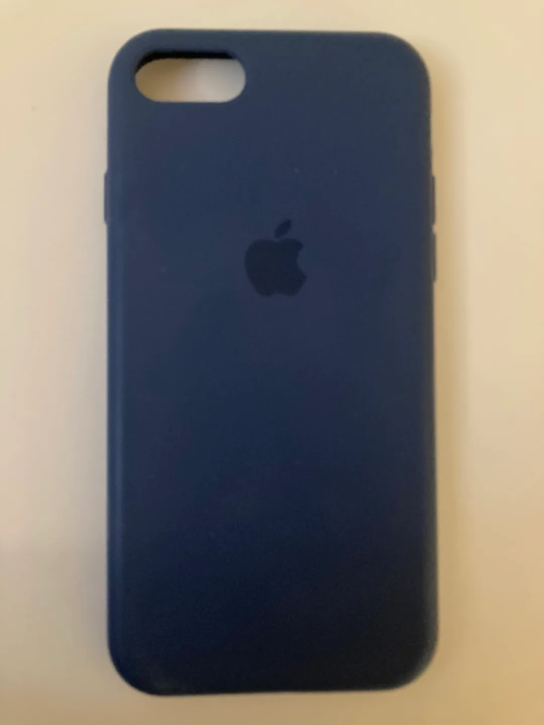 Apple Silicone iPhone Case - Navy Blue thumbnail