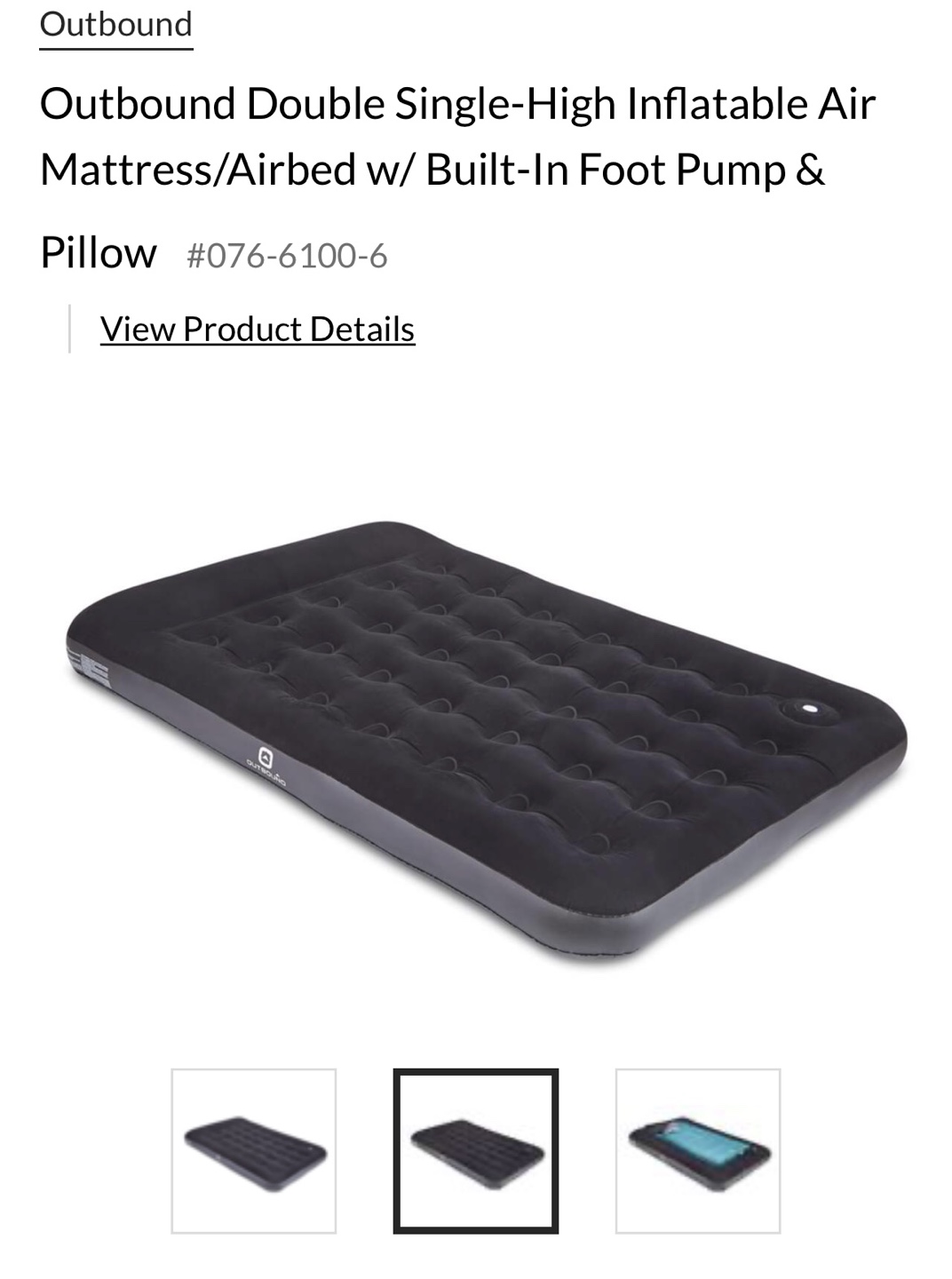 MOVING SALE!! Inflatable Air Mattress