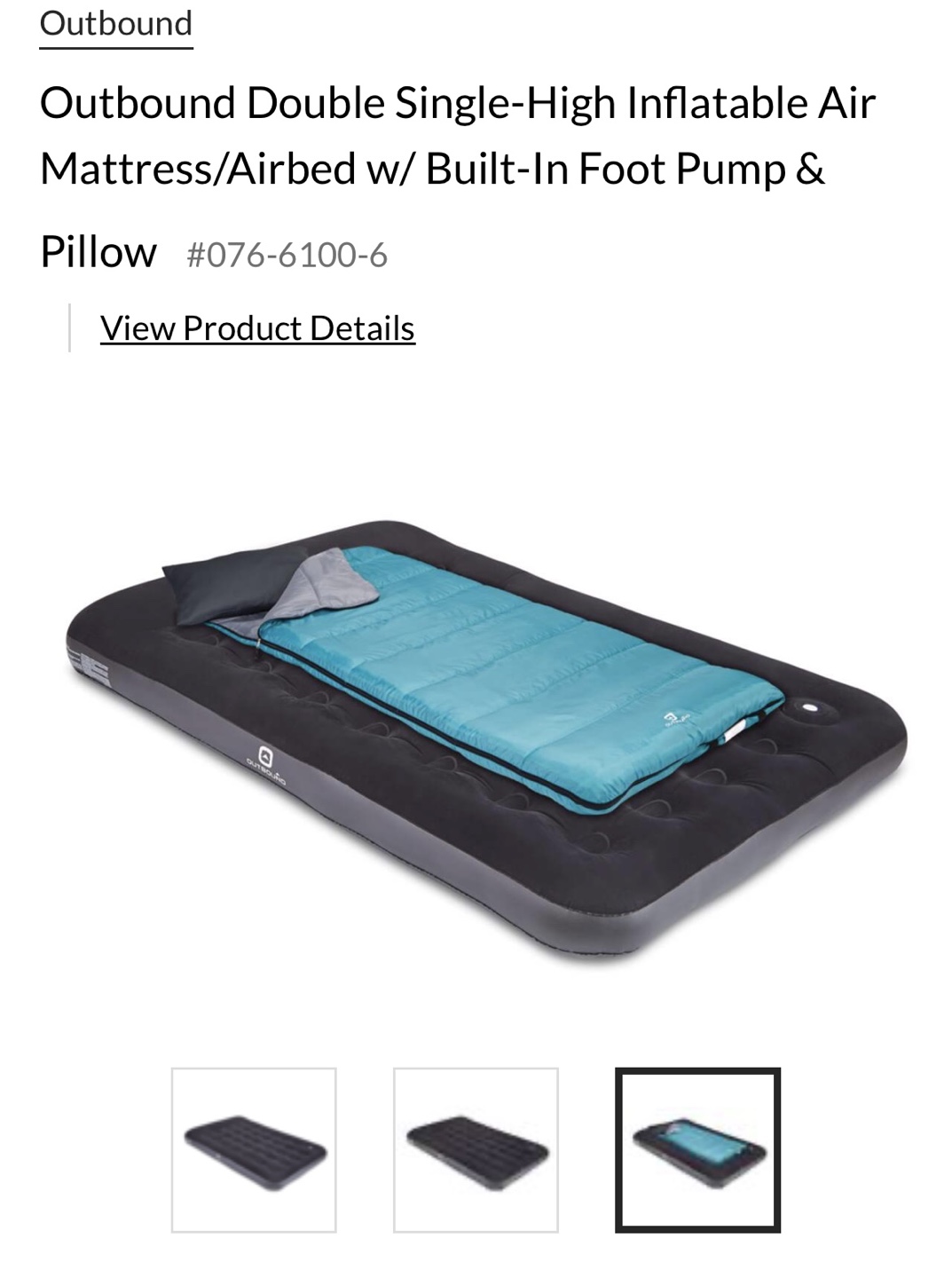 MOVING SALE!! Inflatable Air Mattress - photo 2
