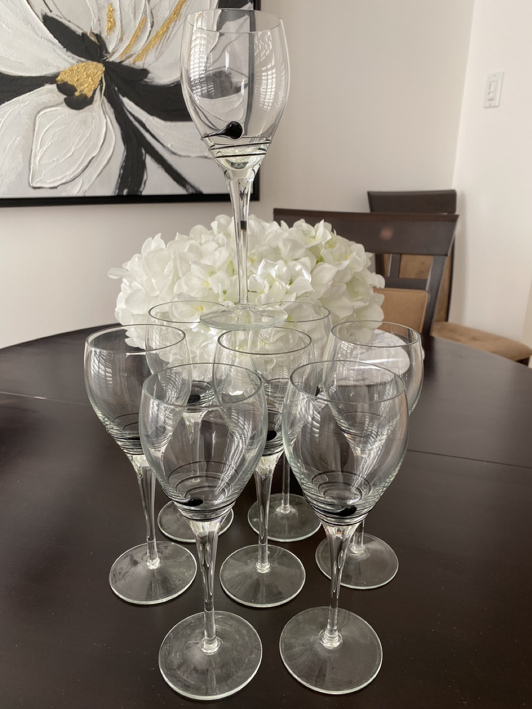 Set of 8 Wine Glasses - photo 2