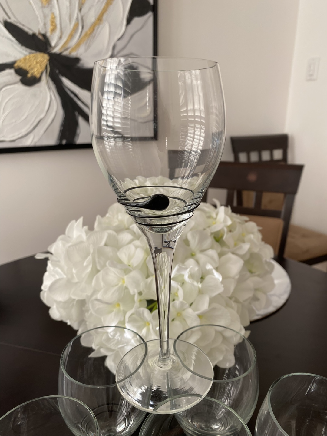 Set of 8 Wine Glasses