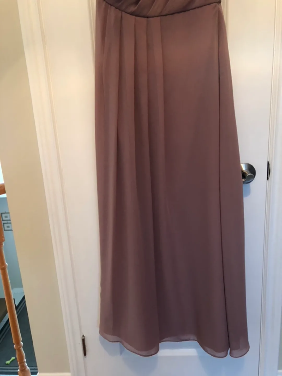 One-Shoulder Chiffon Dress 💃 image indicator(2)