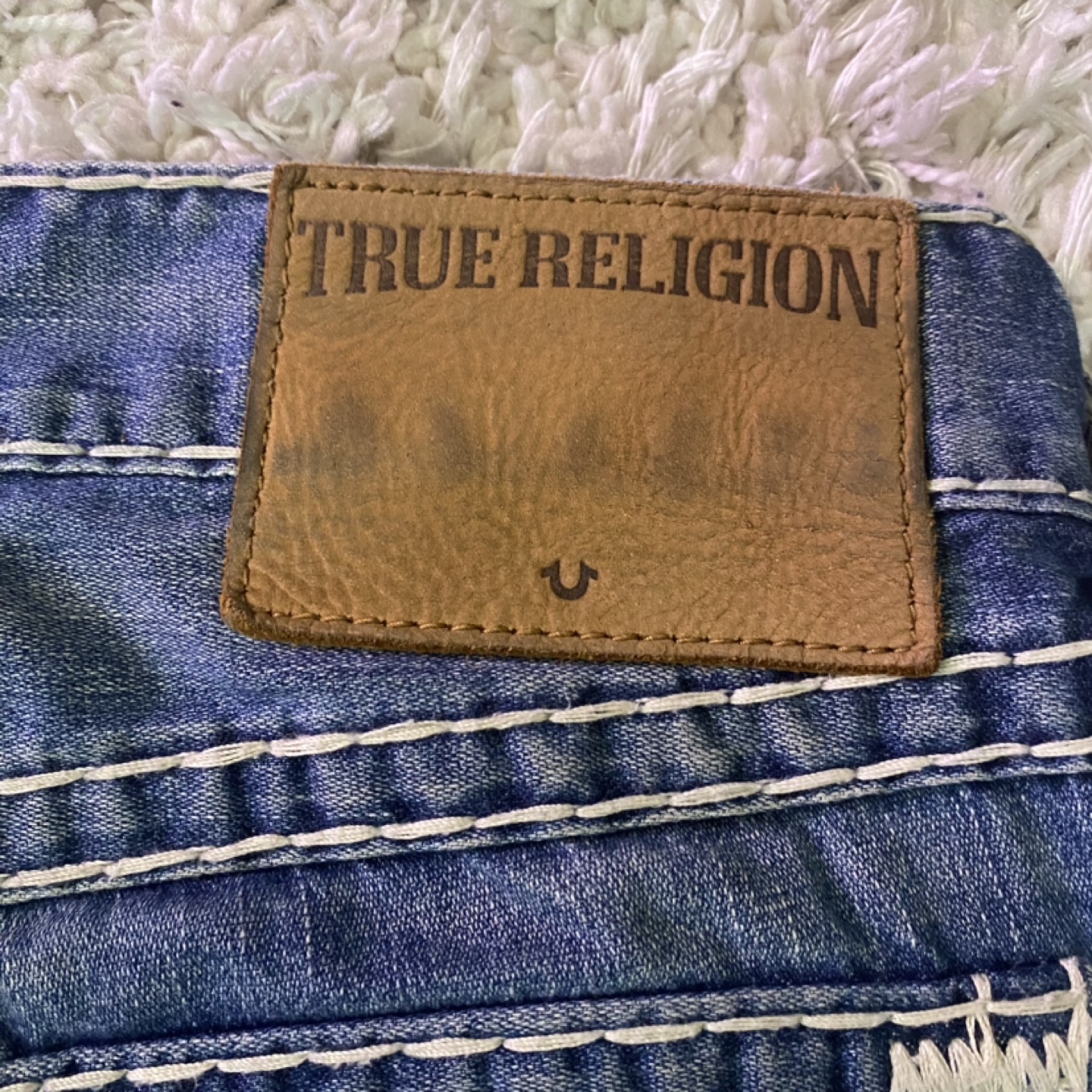 True Religion Ricky Relaxed Straight Jeans Size 28 - photo 4