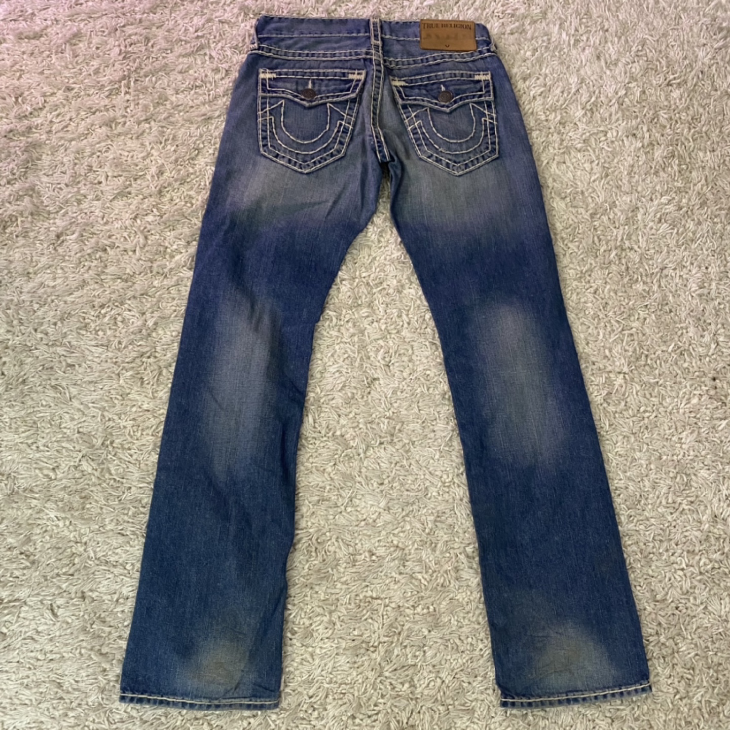 True Religion Ricky Relaxed Straight Jeans Size 28 - photo 2