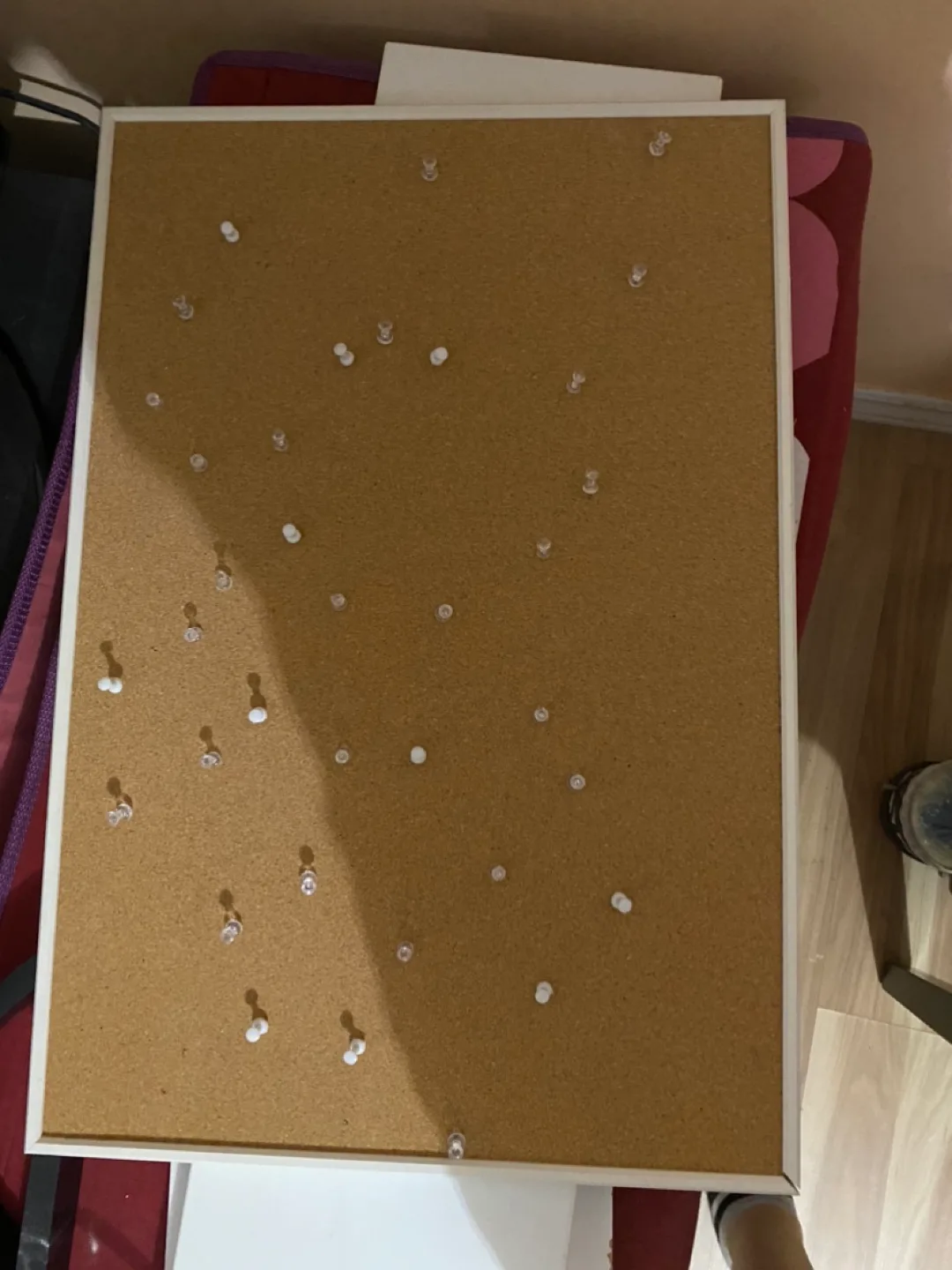 Corkboard with White Frame image indicator(2)