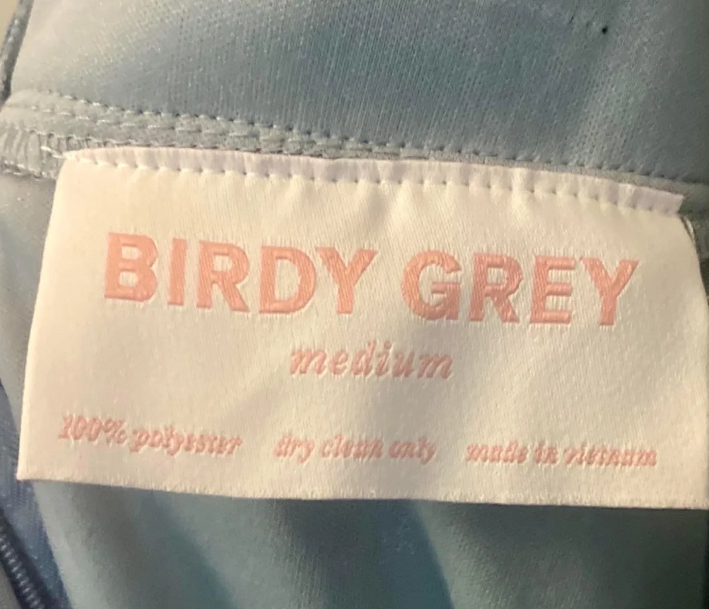 Birdy Grey Blue Chiffon Maxi Dress image indicator(3)