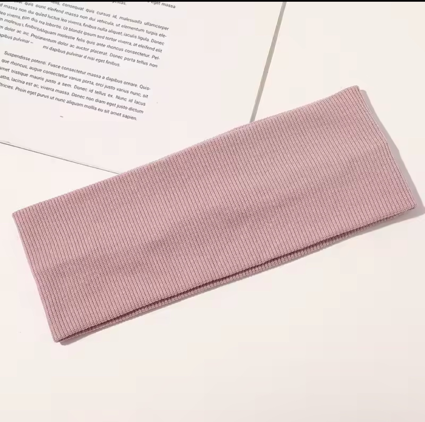 Ribbed Knit Headband