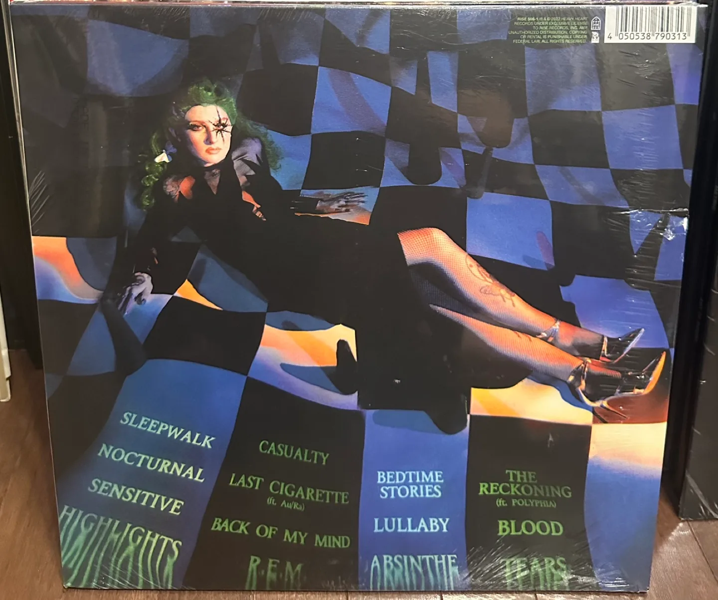 Mothica - Nocturnal (Black & White Smush) Vinyl image indicator(3)