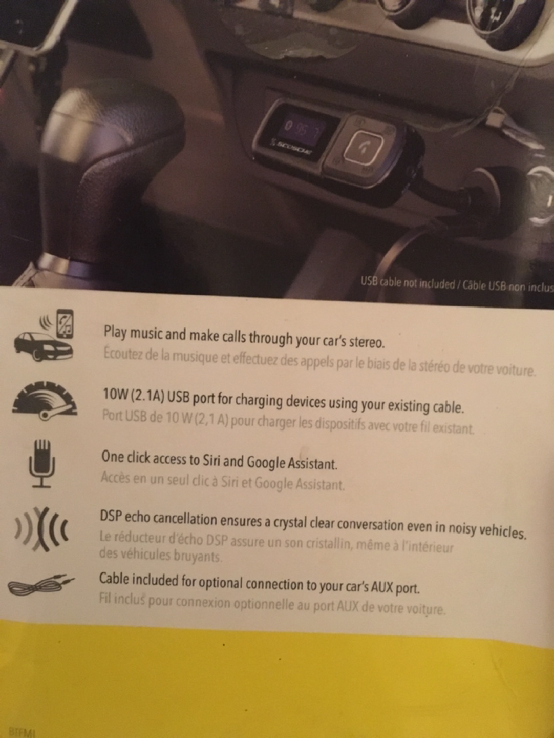 Scosche Hands-Free Car Kit with FM Transmitter - photo 3