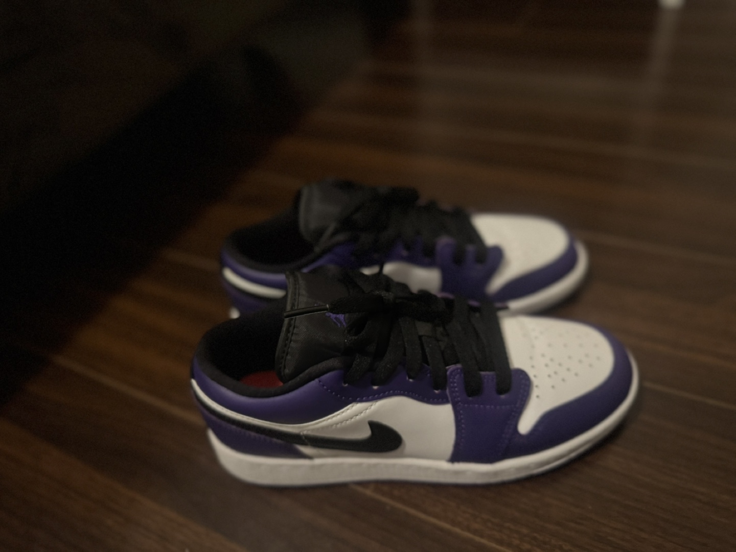Air Jordan 1 Low Purple - photo 2