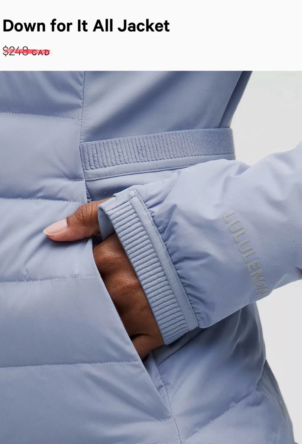 Lululemon Down for It All Jacket image indicator(5)