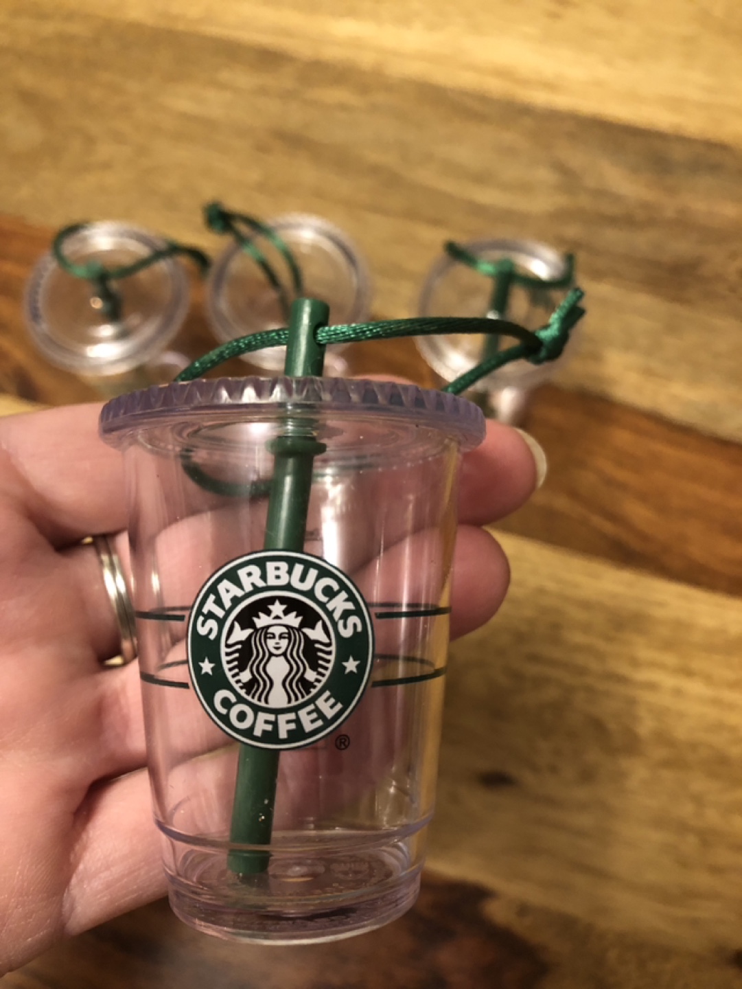 4 Starbucks Coffee Ornaments #ThriftyPicks - photo 2
