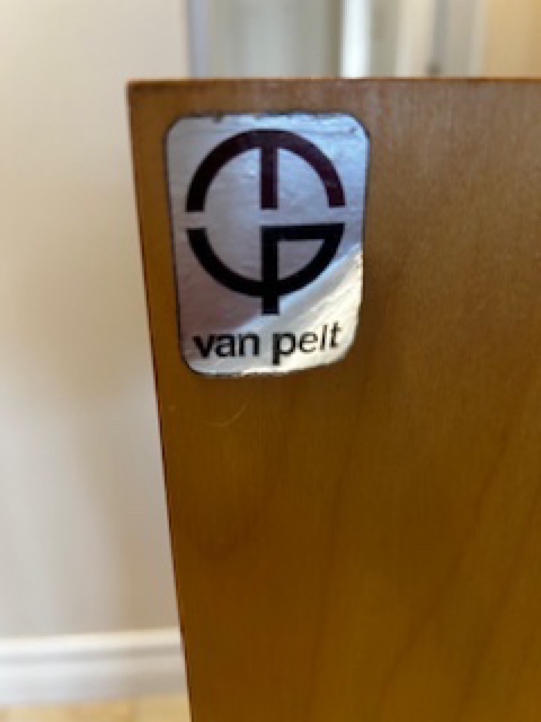 MCM Van Pelt Belgium Teak Cabinet - photo 3