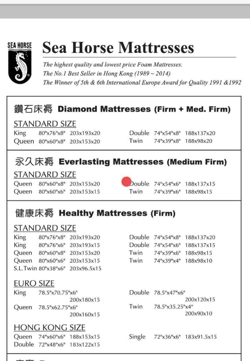 Seahorse Mattress (double) - photo 3