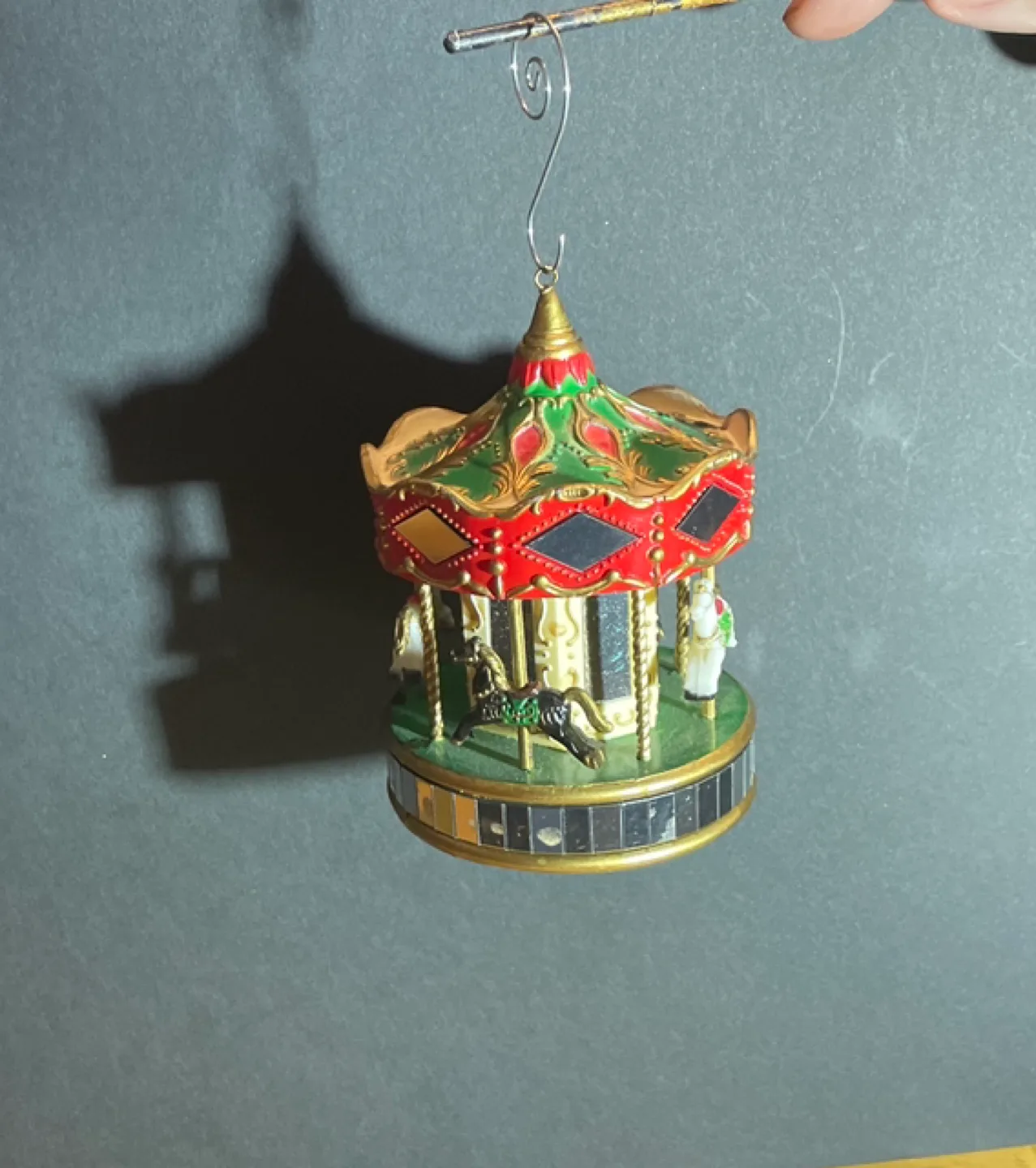 #ThriftyPicks Noma Vintage Carousel Ornament image indicator(2)