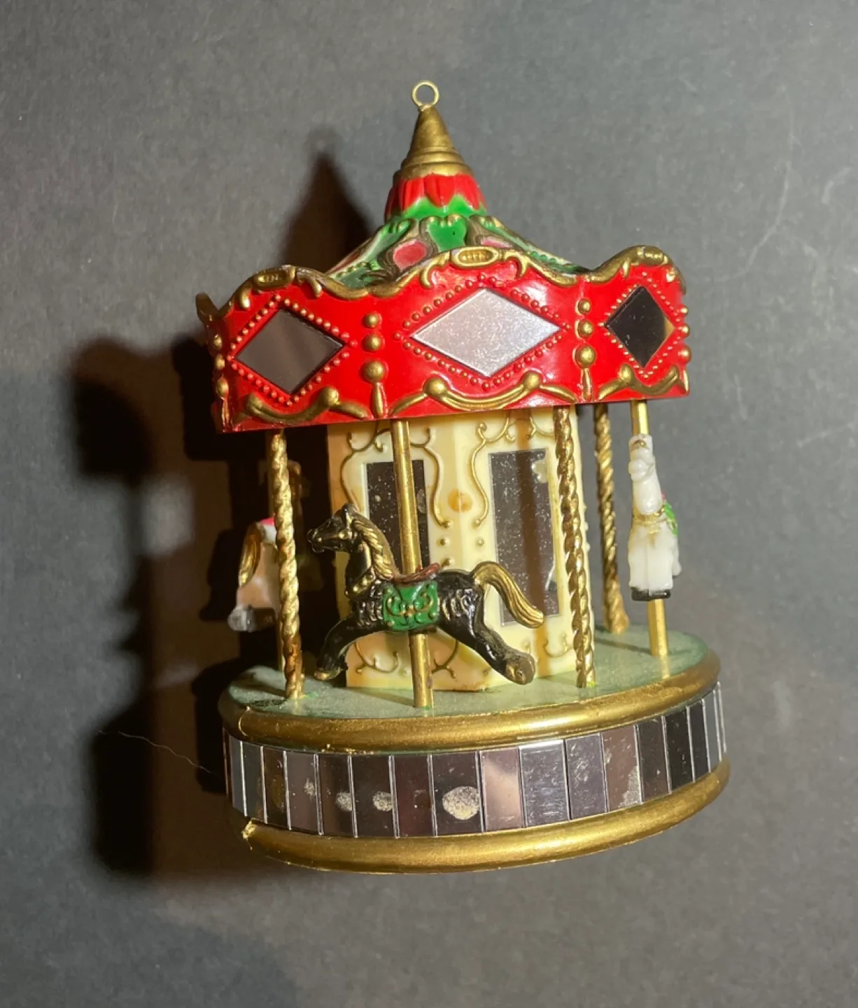 #ThriftyPicks Noma Vintage Carousel Ornament image indicator(3)