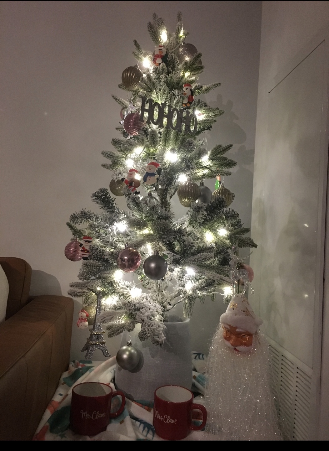 Pre-Lit Potted Christmas Tree - photo 4