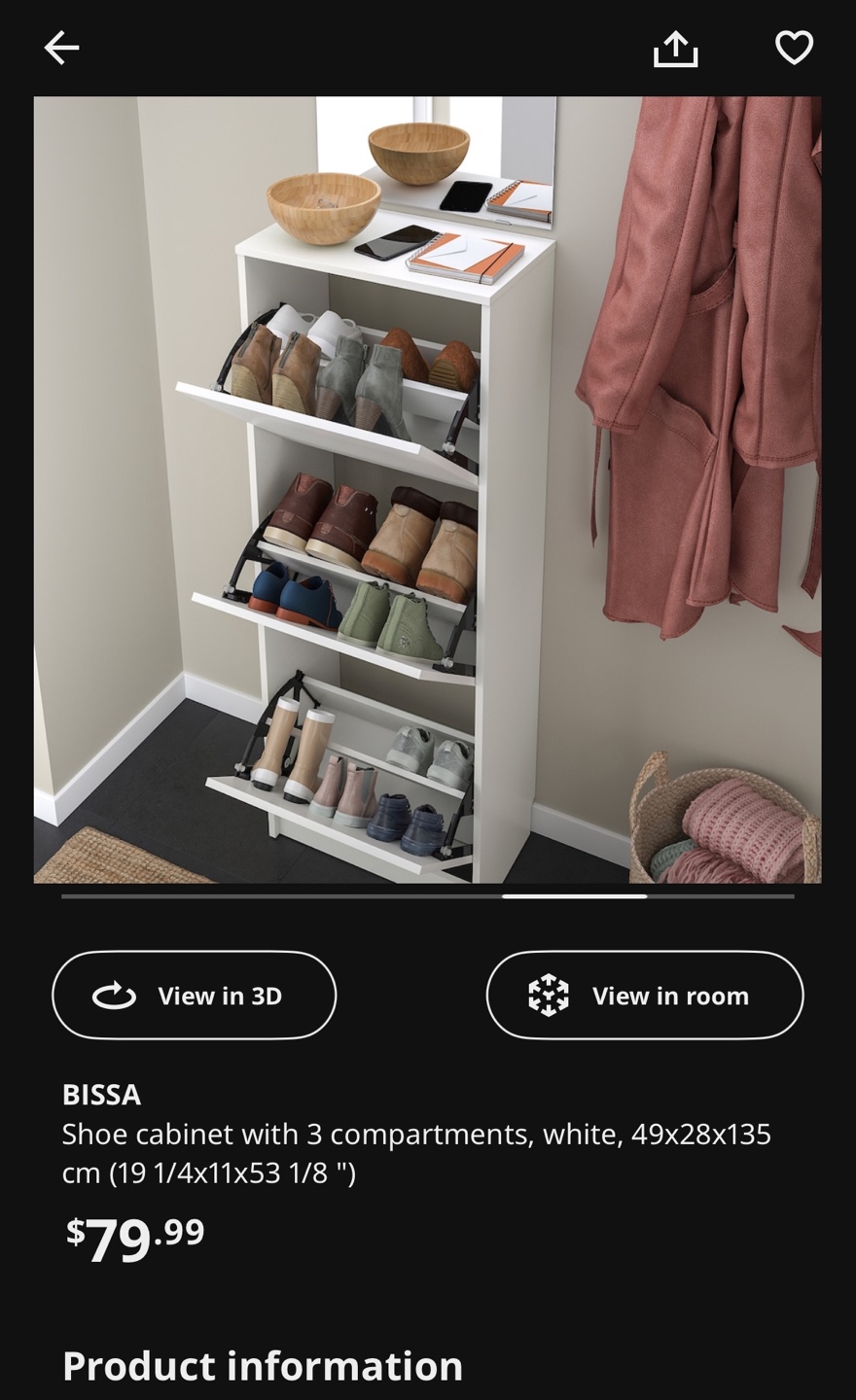 BISSA Shoe Cabinet - photo 2