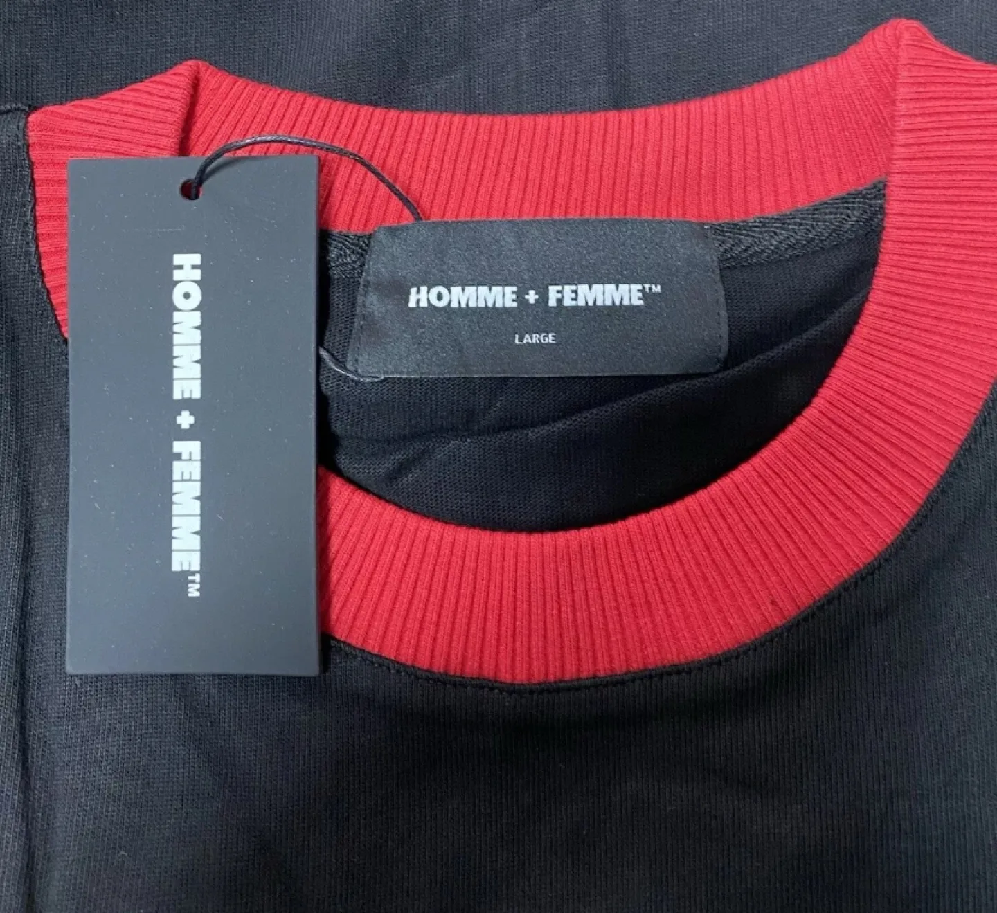 Homme + Femme Plain T-Shirt image indicator(3)