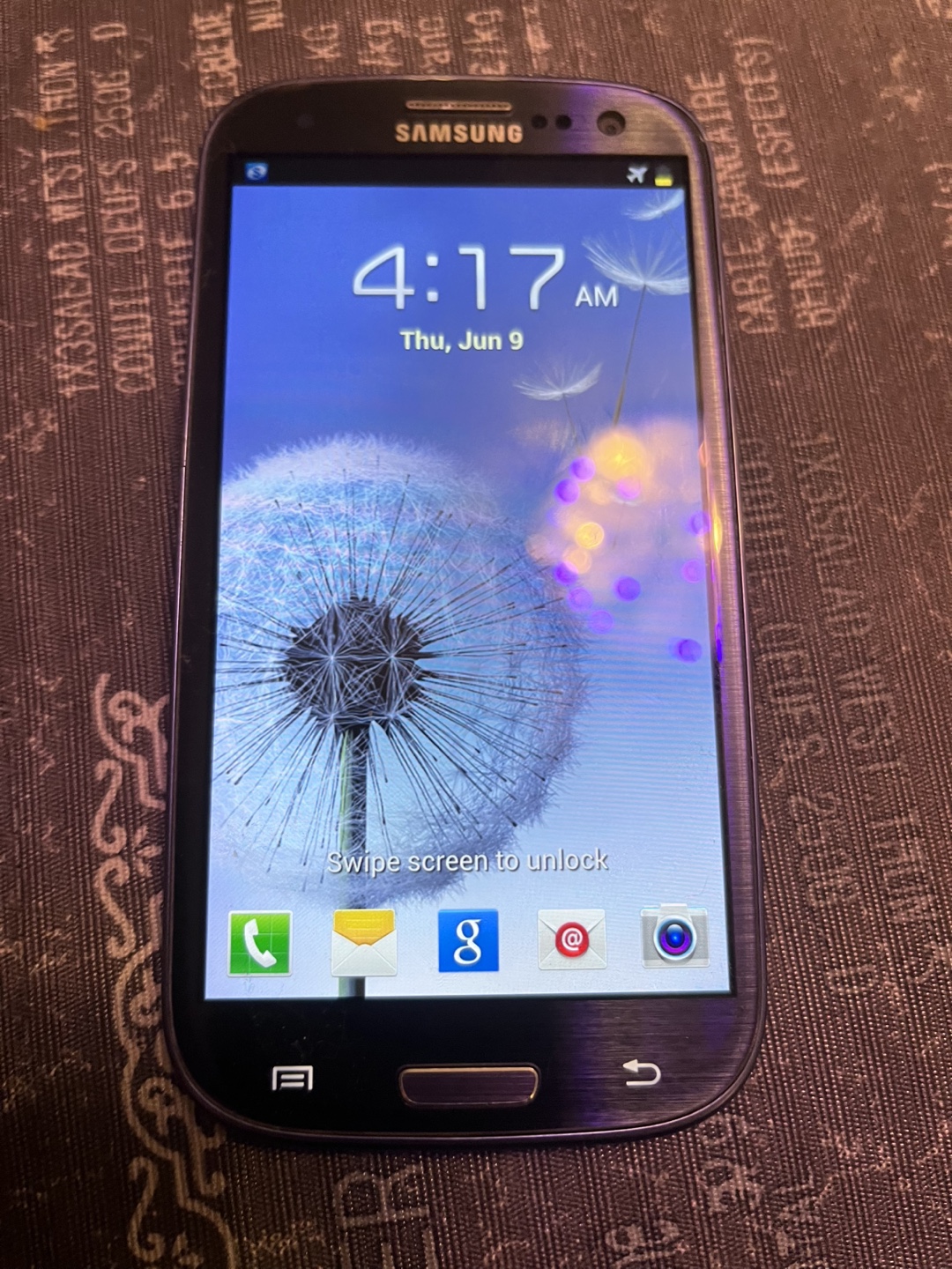 Samsung Galaxy S III -  Black - AT&T