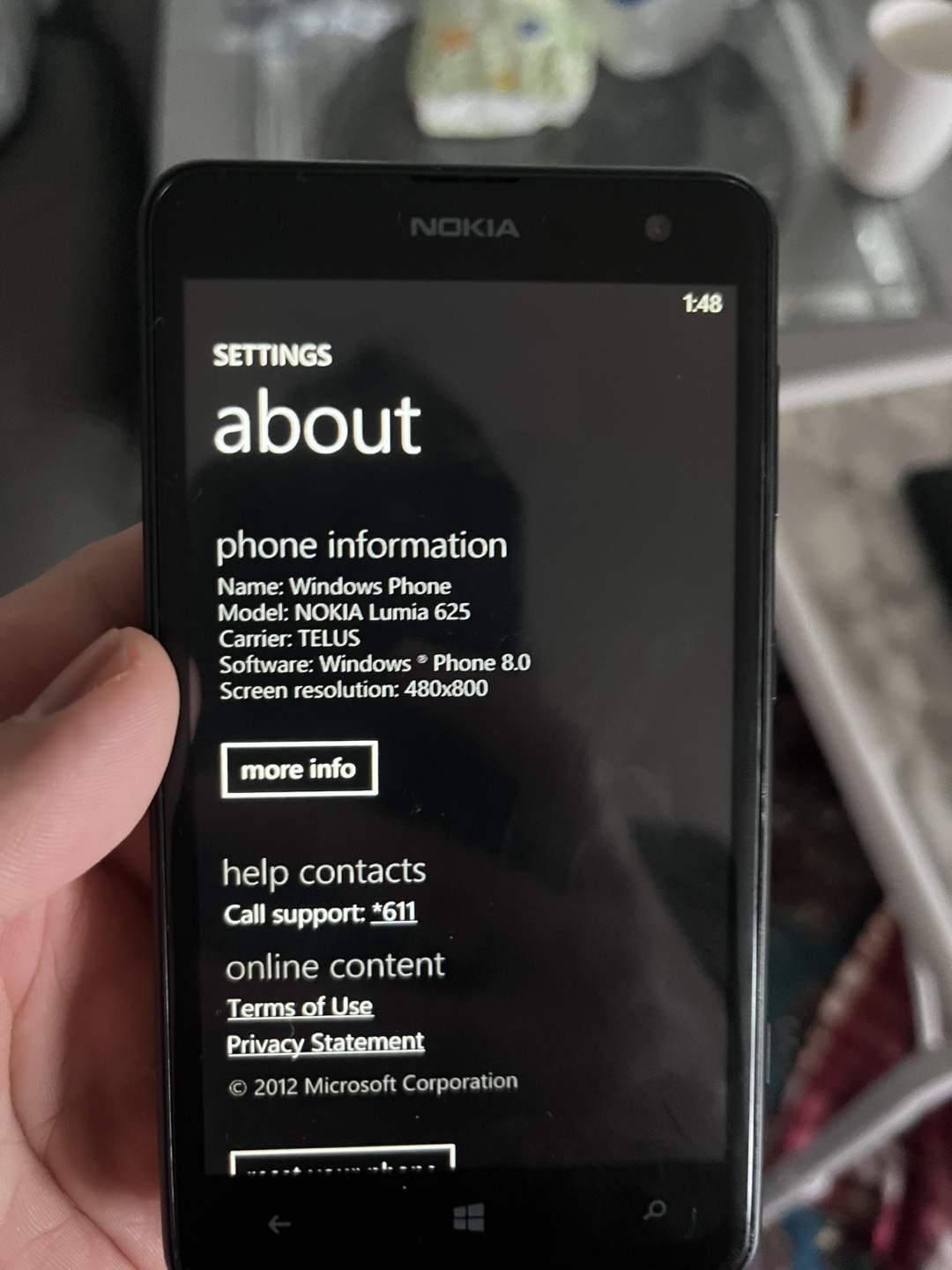 Nokia Lumia 625 Windows Phone - photo 3