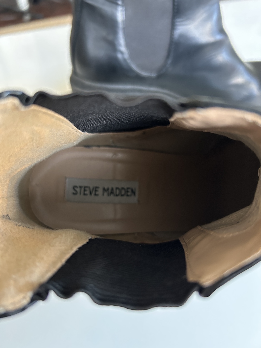Steve Madden Black Chelsea Boots - photo 4