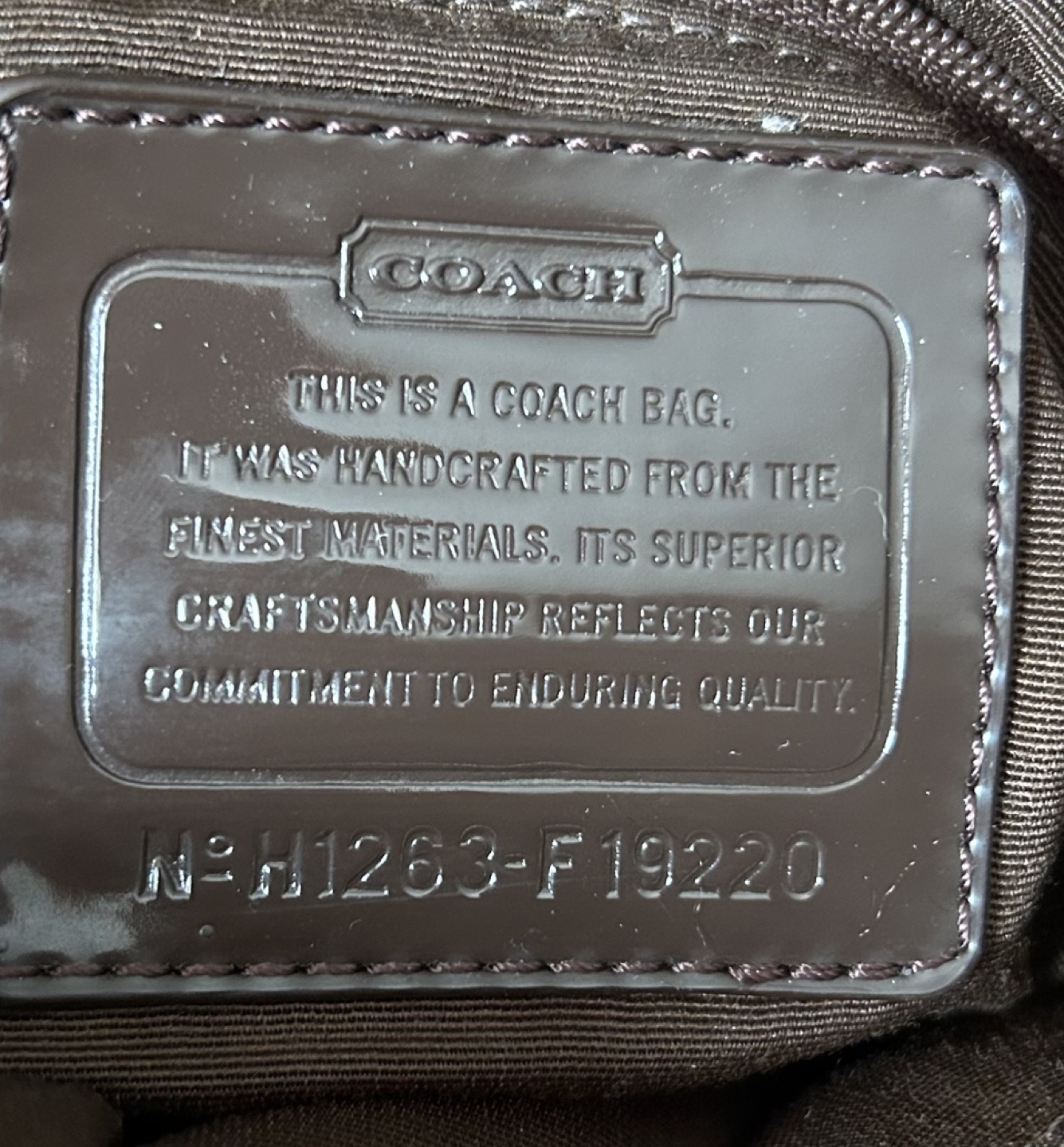 Authentic Coach Signature Brown/khaki Crossbody Bag - photo 5