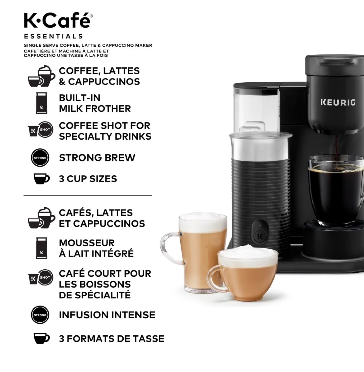 Keurig Serve Coffee, Latte & Cappuccino Maker image indicator(3)