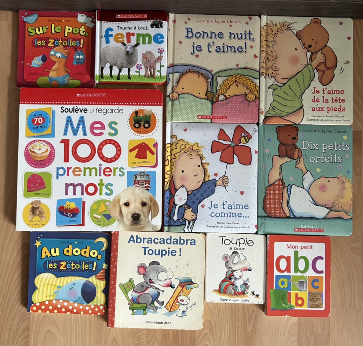 French books for littles/livres pour tout petits en français.