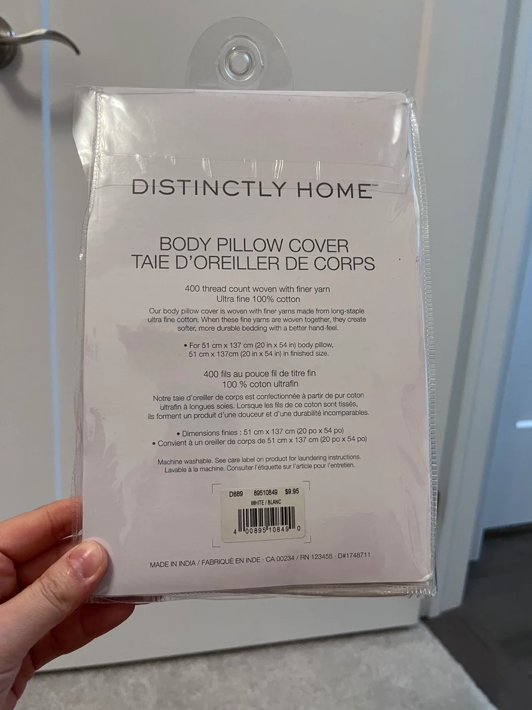 #Thriftypicks Distinctively Home Body Pillow Cover image indicator(2)