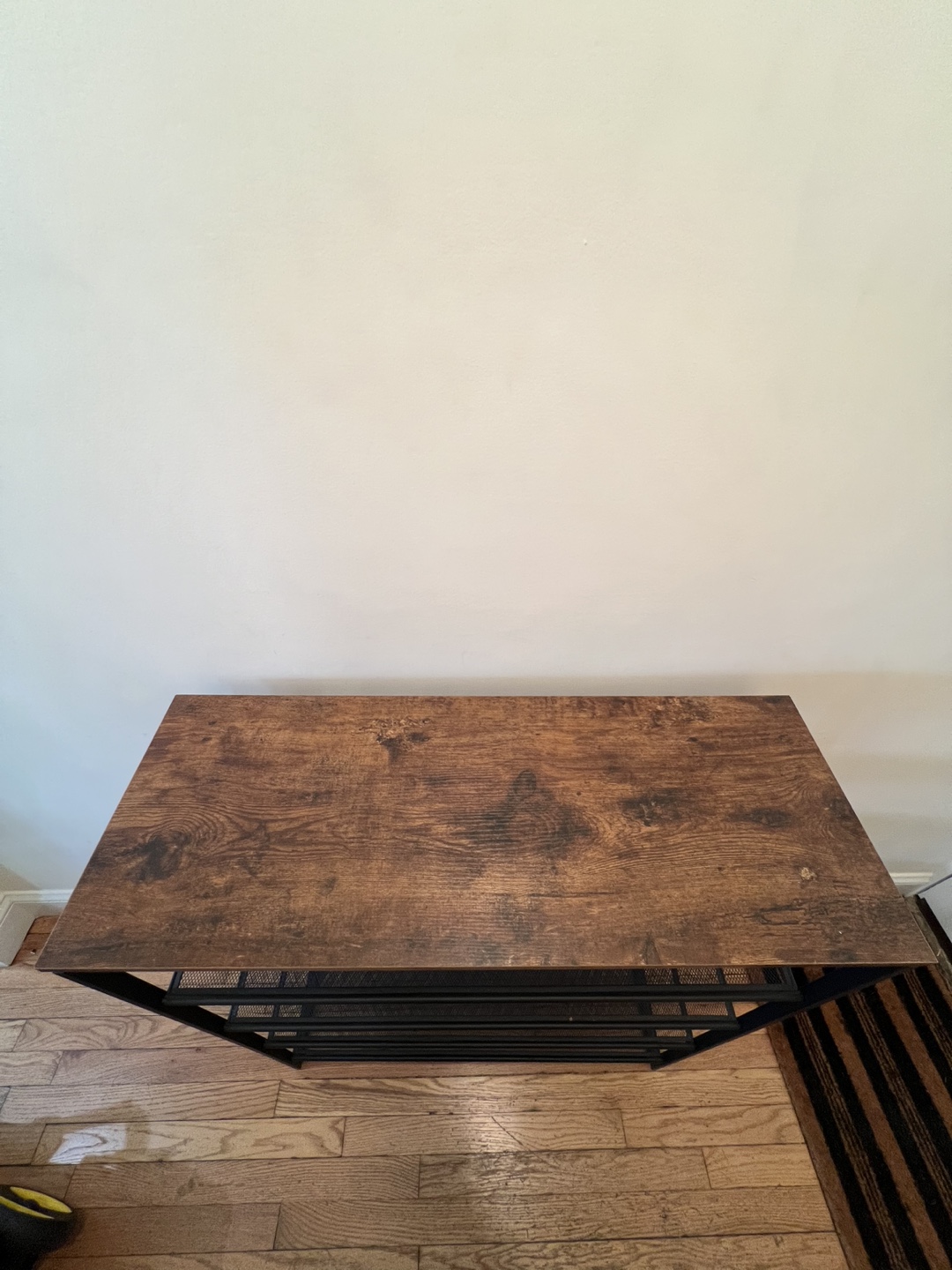 5-Tier Shoe Rack with Wood Top - photo 2